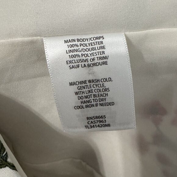 Leith Floral Print Mock Neck‎ Shift Dress XS Romantic Picnic Whimsical Dainty - Picture 5 of 6